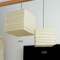 Ayla Paper Cube Pendant Lamp - Vakkerlight