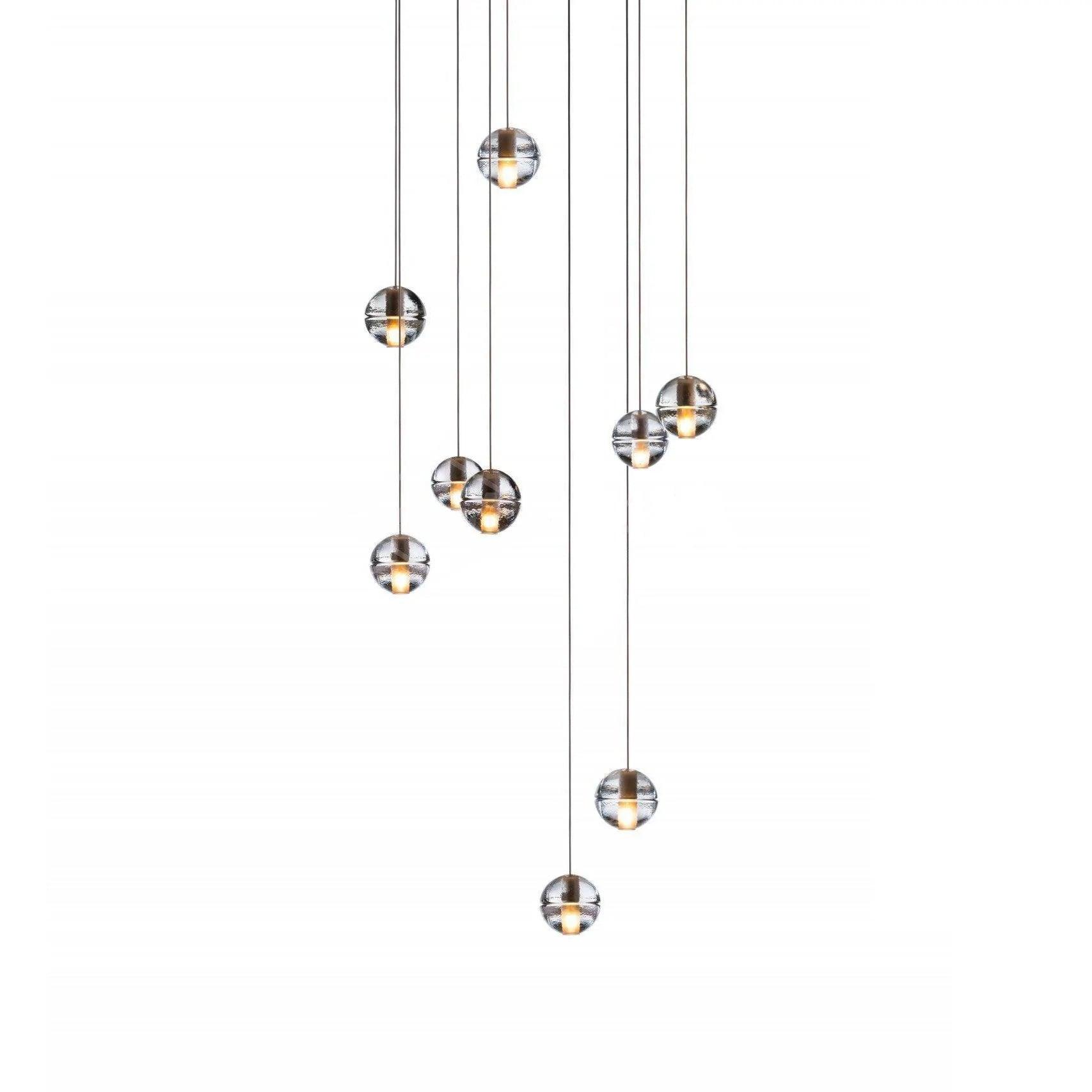 Crystal Bubbles Balls Pendant Lamp - Vakkerlight
