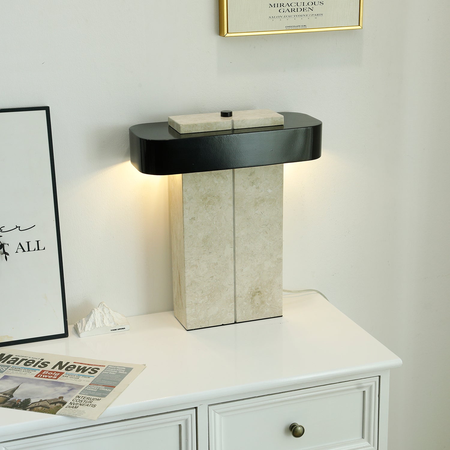 Bastion Marble Table Lamp - Vakkerlight