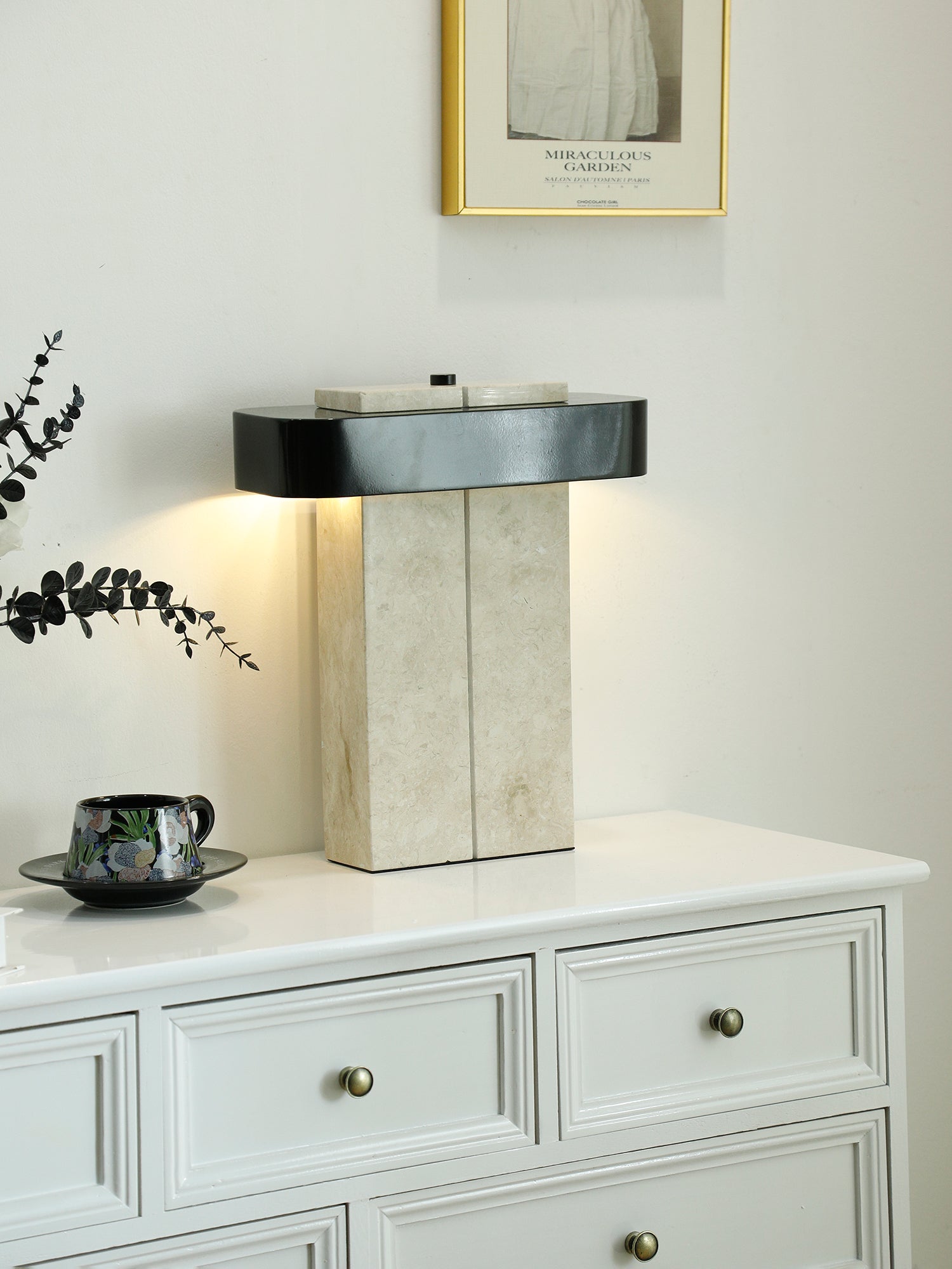 Bastion Marble Table Lamp - Vakkerlight