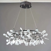 Black Big O Firefly LED Chandelier - Vakkerlight