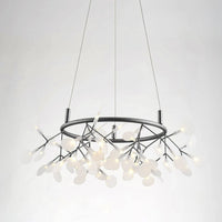 Black Big O Firefly LED Chandelier - Vakkerlight