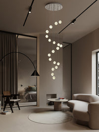 Crystal Bubbles Balls Pendant Lamp - Vakkerlight