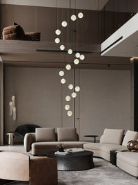 Crystal Bubbles Balls Pendant Lamp - Vakkerlight