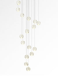 Crystal Bubbles Balls Pendant Lamp - Vakkerlight