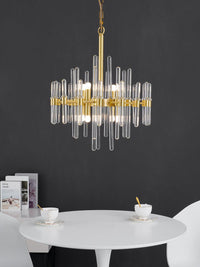 Vintage Antique Brass Chandelier - Vakkerlight