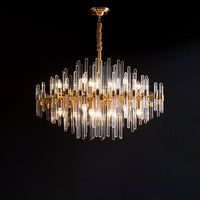 Vintage Antique Brass Chandelier - Vakkerlight