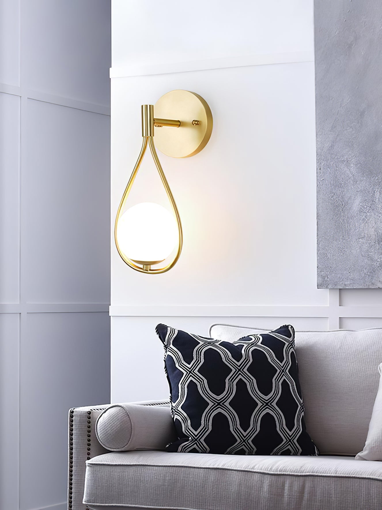 Brass Vanity Wall Lamp - Vakkerlight
