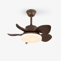 Terra Walnut Ceiling Fan Light - Vakkerlight