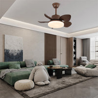 Terra Walnut Ceiling Fan Light - Vakkerlight