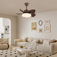 Terra Walnut Ceiling Fan Light - Vakkerlight