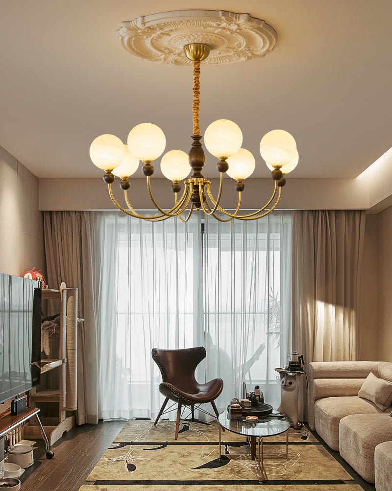 Carmina Orbital Chandelier - Vakkerlight