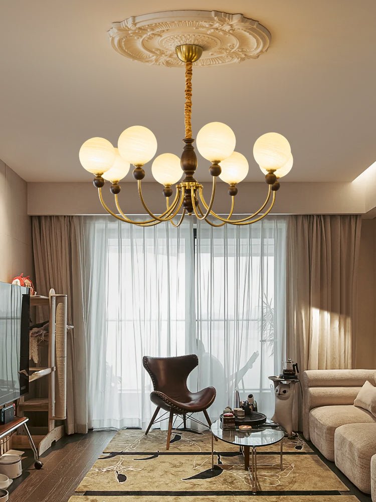 Carmina Orbital Chandelier - Vakkerlight