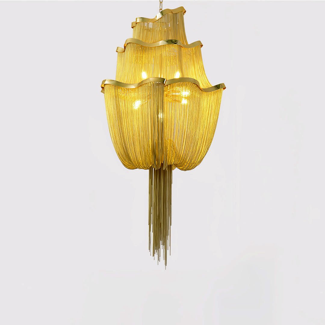 Chains Shimmering Chandelier - Vakkerlight