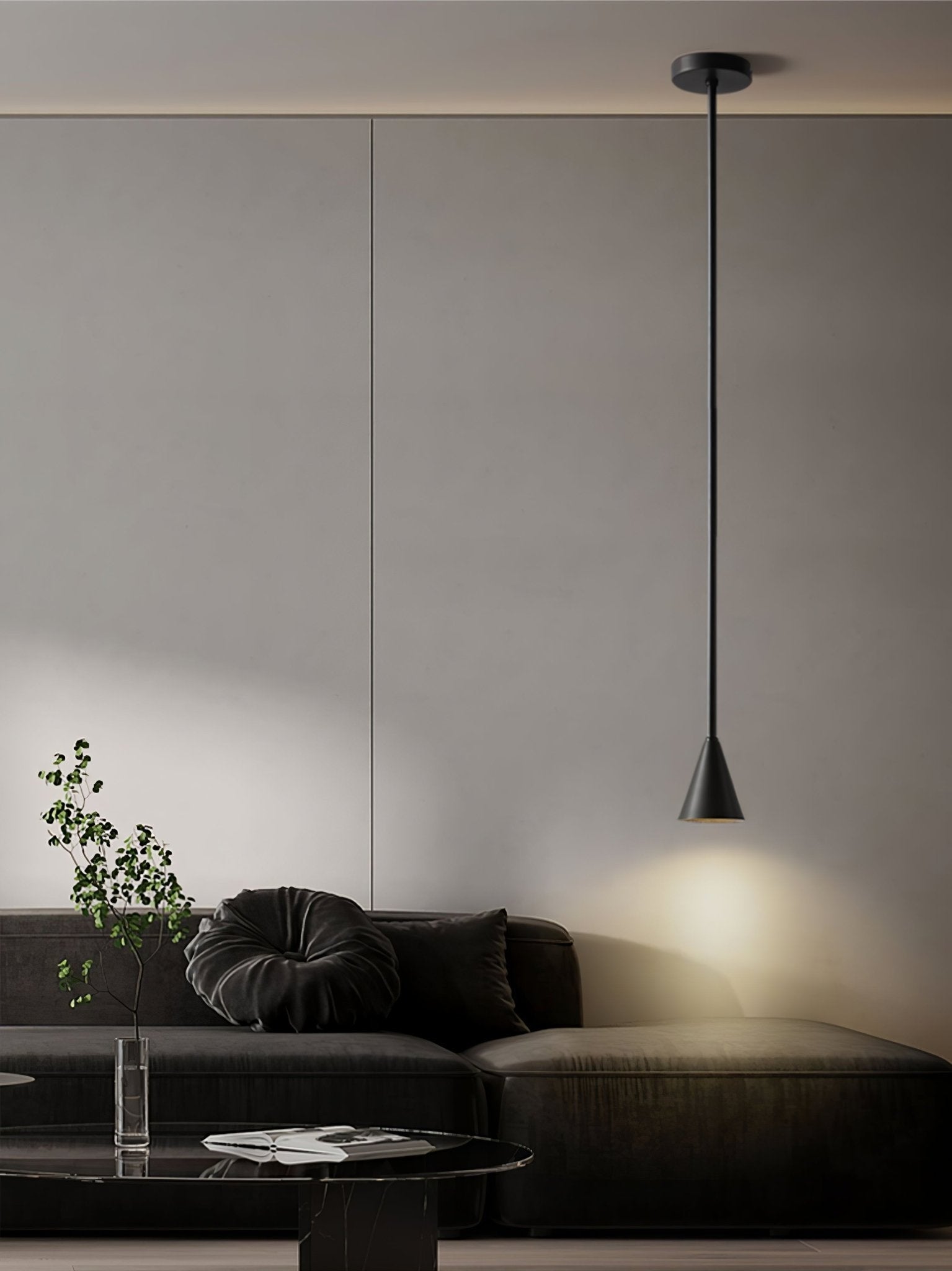Conica Brass Pendant Light - Vakkerlight