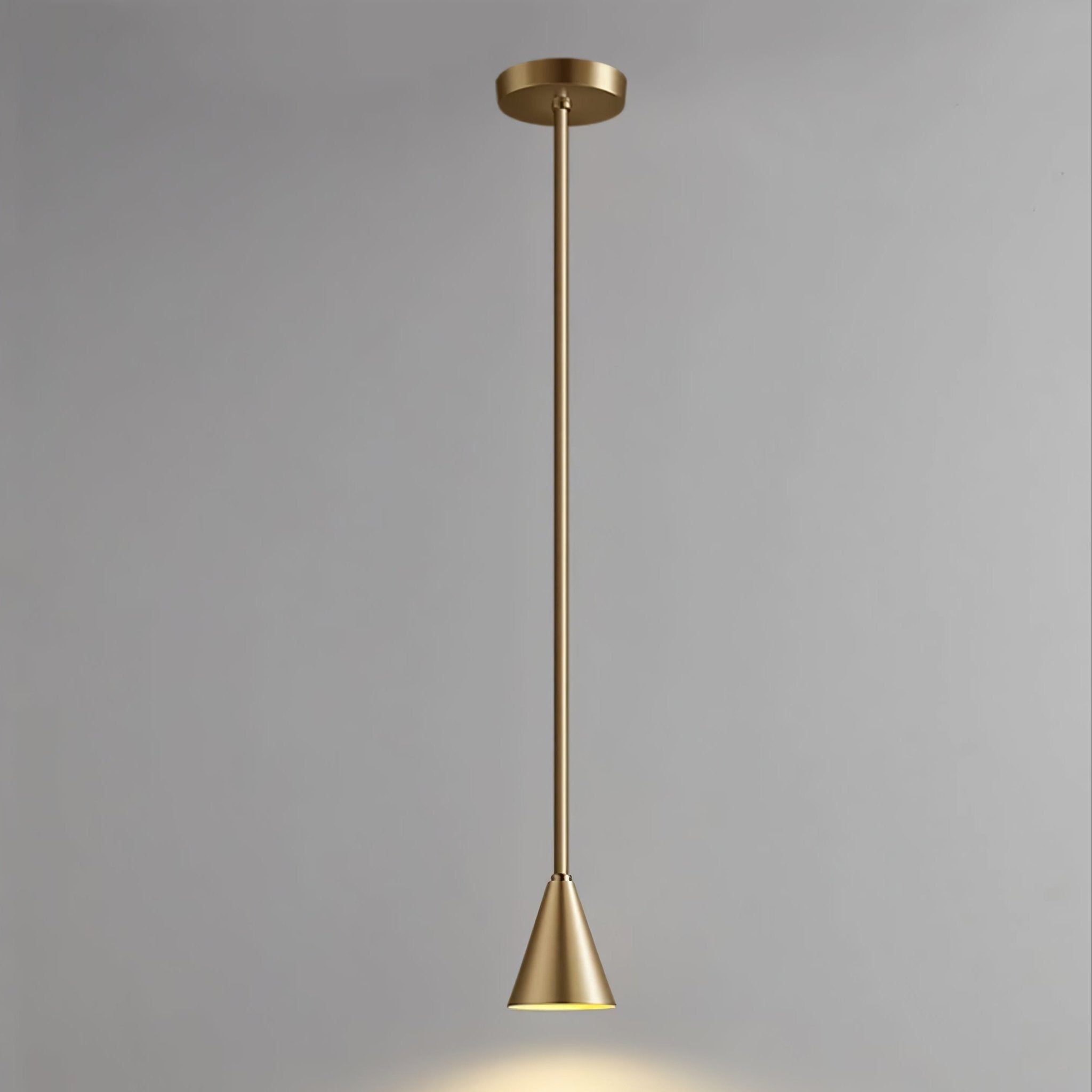 Conica Brass Pendant Light - Vakkerlight