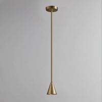 Conica Brass Pendant Light - Vakkerlight