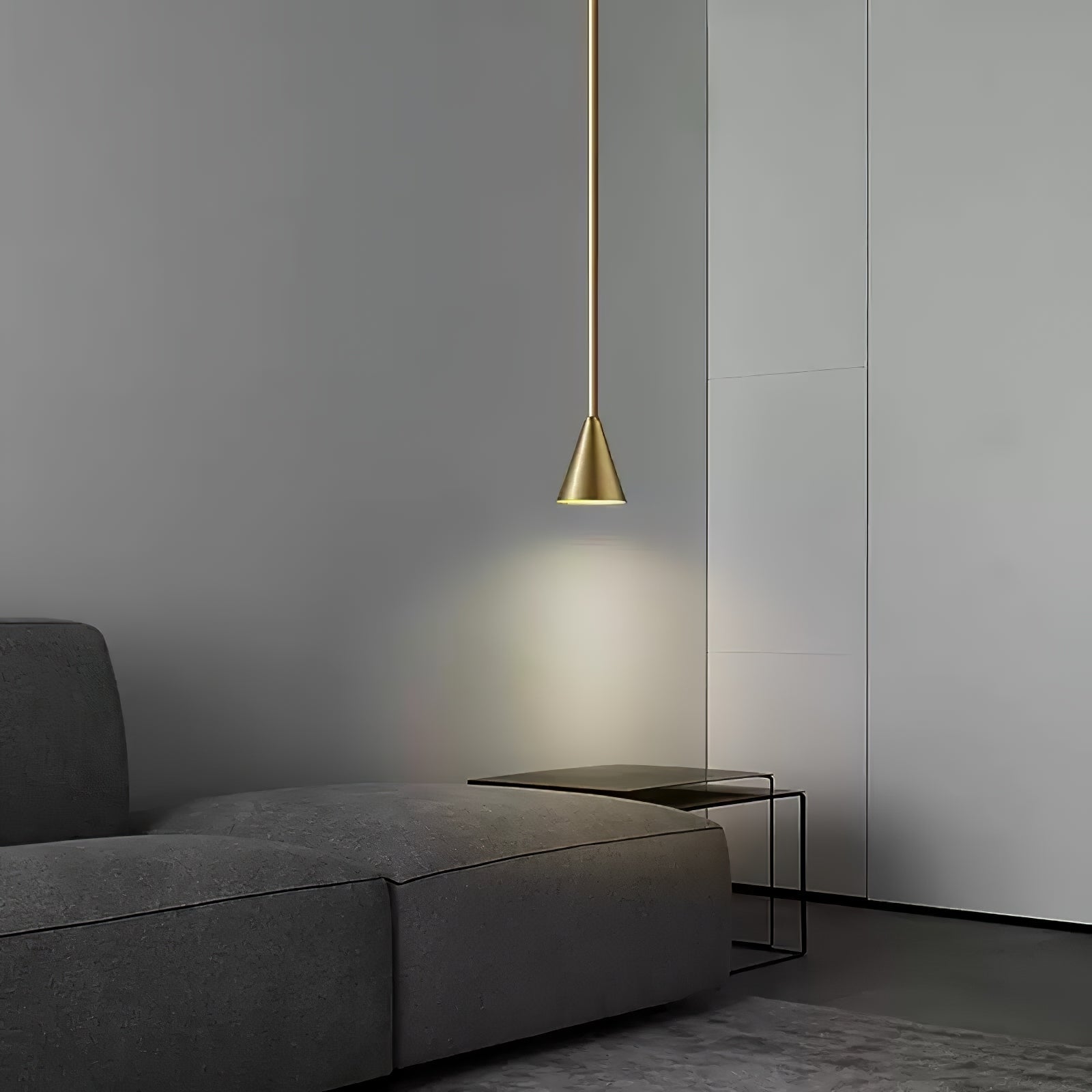 Conica Brass Pendant Light - Vakkerlight