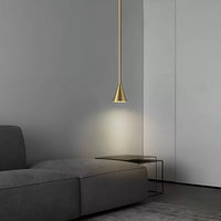 Conica Brass Pendant Light - Vakkerlight