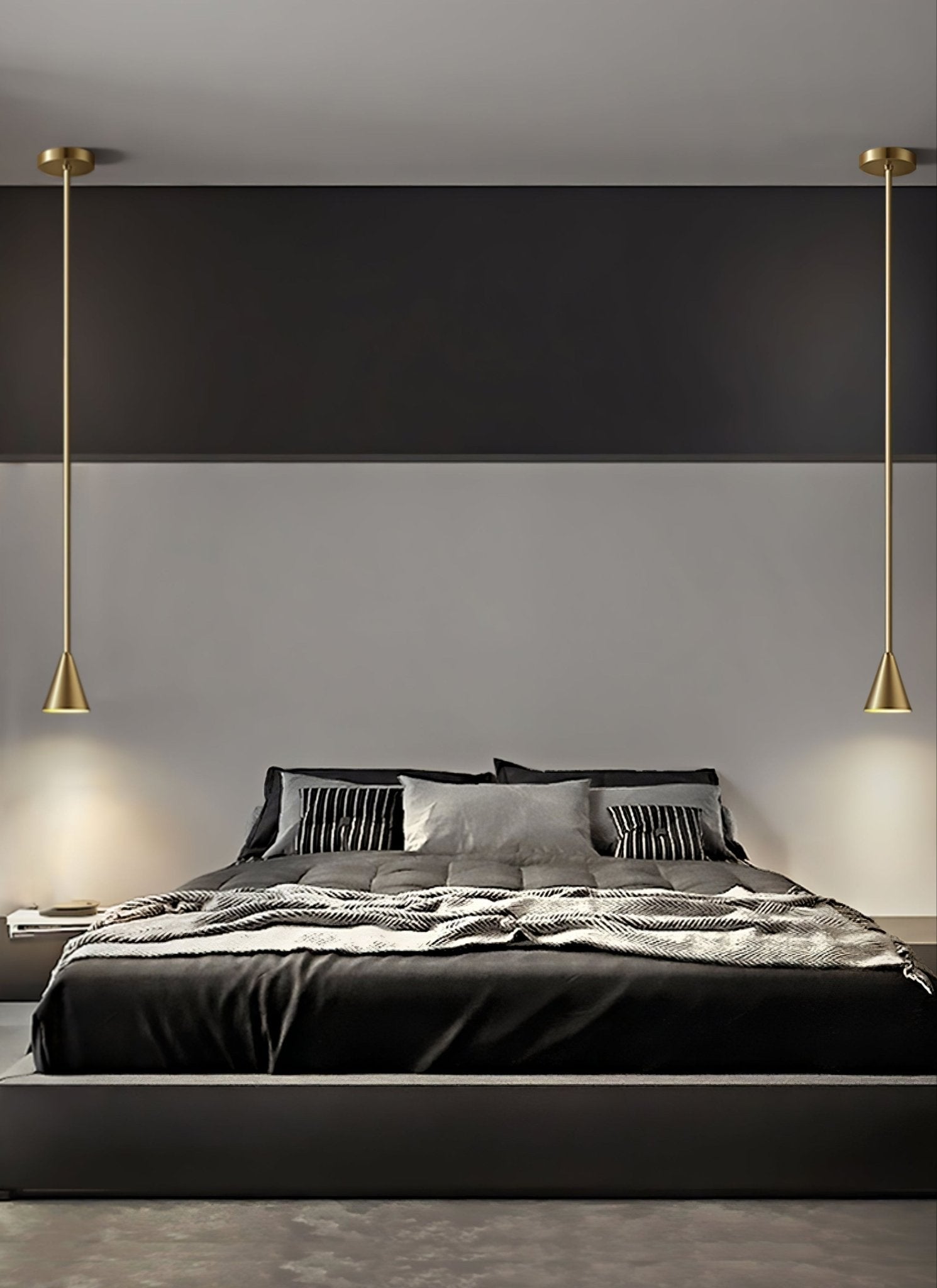 Conica Brass Pendant Light - Vakkerlight