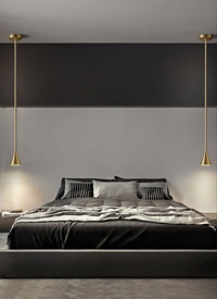 Conica Brass Pendant Light - Vakkerlight