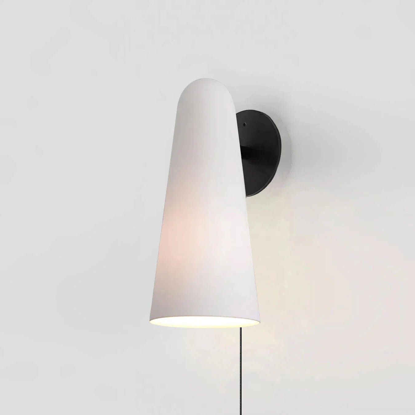 Conical Glass Plug - in Wall Lamp - Vakkerlight