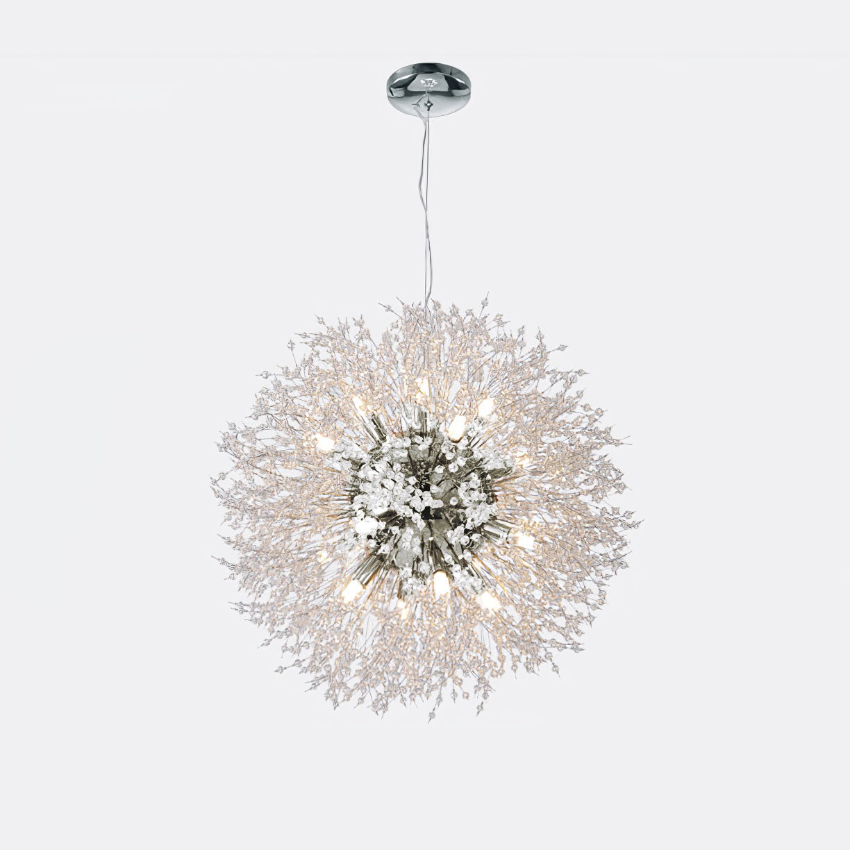 Crystal Dandelion Chandelier - Vakkerlight
