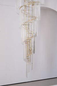Crystal Spiral Chandelier - Vakkerlight