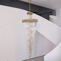 Crystal Spiral Chandelier - Vakkerlight