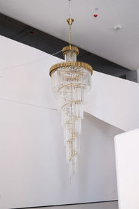Crystal Spiral Chandelier - Vakkerlight