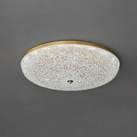Crystalline Round Ceiling Lamp - Vakkerlight