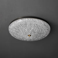 Crystalline Round Ceiling Lamp - Vakkerlight