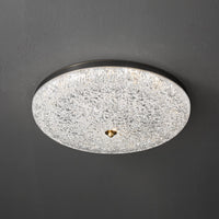 Crystalline Round Ceiling Lamp - Vakkerlight