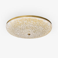 Crystalline Round Ceiling Lamp - Vakkerlight