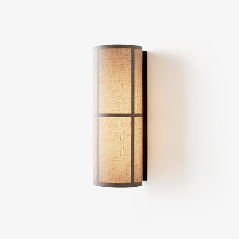 Cylinder Fabric Wall Lamp - Vakkerlight