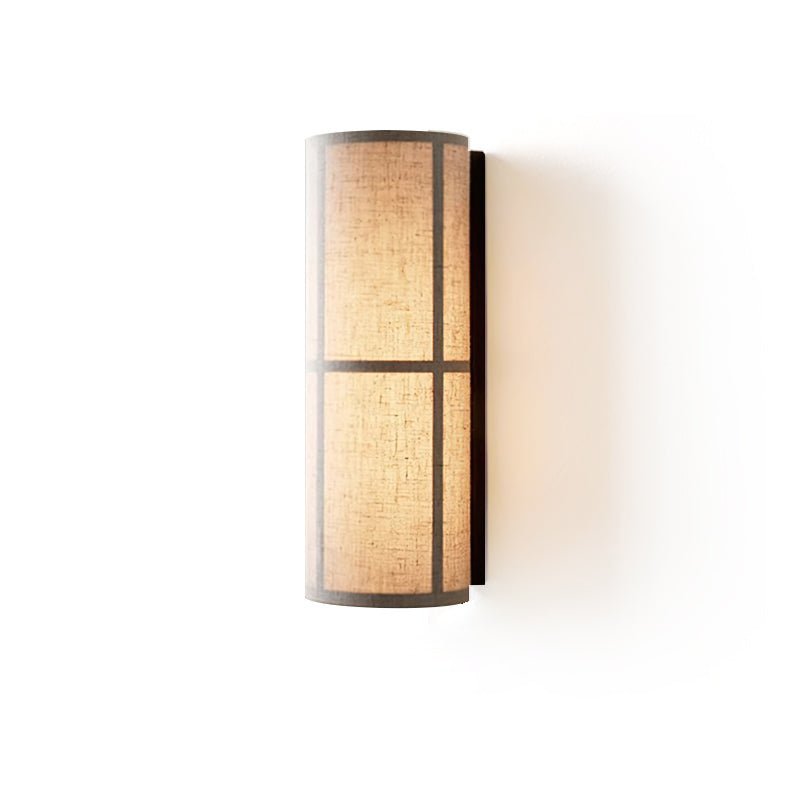 Cylinder Fabric Wall Lamp - Vakkerlight