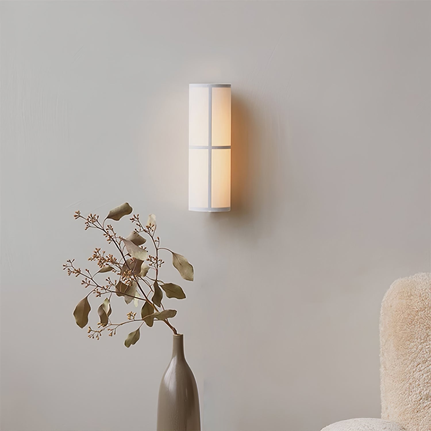 Cylinder Fabric Wall Lamp - Vakkerlight
