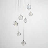 Crystal Bubbles Balls Pendant Lamp - Vakkerlight