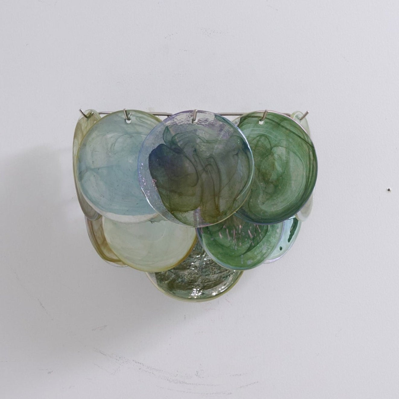 Lunaria Disc Murano Wall Lamp - Vakkerlight