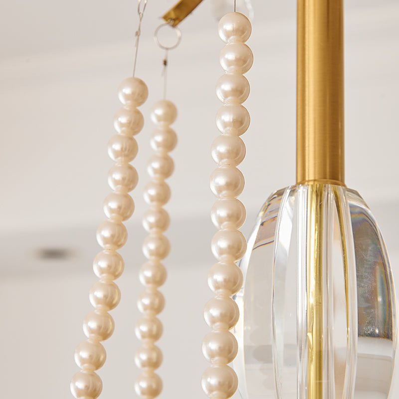 Evaria Crystal Pearl Chandelier - Vakkerlight