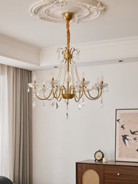 Evaria Crystal Pearl Chandelier - Vakkerlight