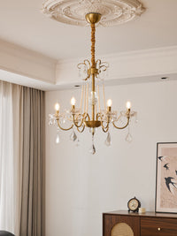 Evaria Crystal Pearl Chandelier - Vakkerlight