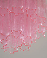 Fiora Pink Murano Glass Ceiling Lamp - Vakkerlight