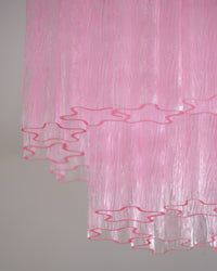Fiora Pink Murano Glass Ceiling Lamp - Vakkerlight