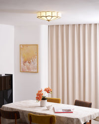 Flower Shape Glass Recessed Ceiling Light - Vakkerlight