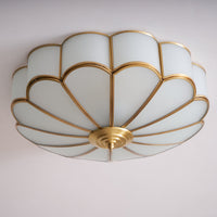 Flower Shape Glass Recessed Ceiling Light - Vakkerlight