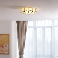 Flower Shape Glass Recessed Ceiling Light - Vakkerlight