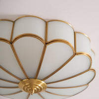 Flower Shape Glass Recessed Ceiling Light - Vakkerlight