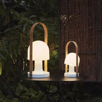 Portable Glass Charging Table Lamp - Vakkerlight