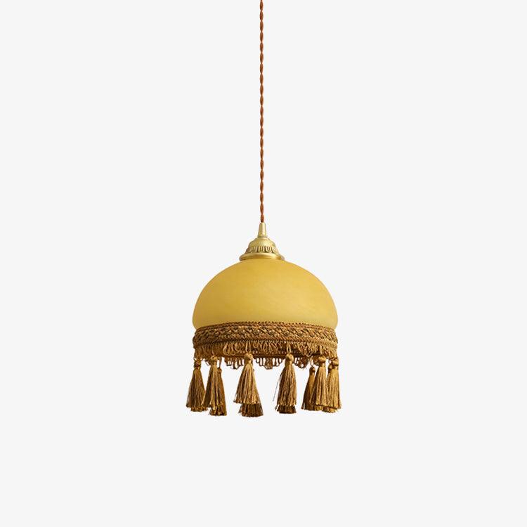 French Tassels Brass Pendant Light - Vakkerlight